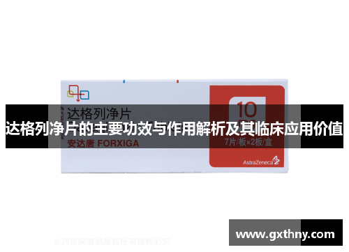 达格列净片的主要功效与作用解析及其临床应用价值