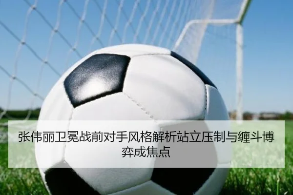 张伟丽卫冕战前对手风格解析站立压制与缠斗博弈成焦点